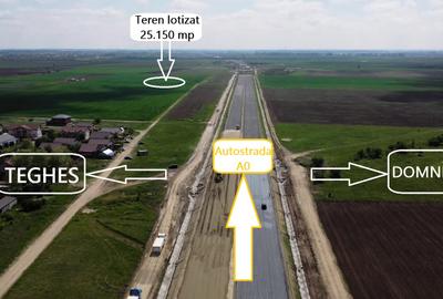 Teren intravilan dezmembrat cu PUZ - 35 Loturi - Domnesti/Teghes - 3
