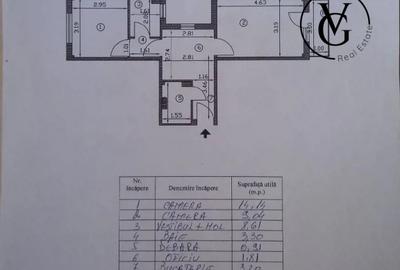 Apartament 2 camere - Metrou 1 Dec - 6 min- Centrala proprie - 11