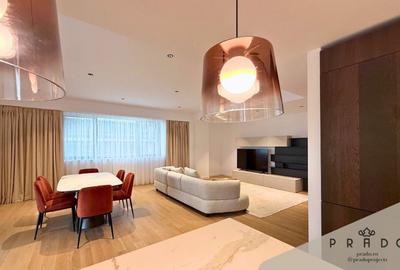 Apartament cu 4 camere semidecomandat, mobilat în Herăstrău