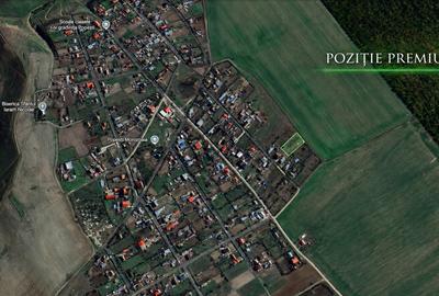 Intravilan în satul Popești. Zona Frumusani. Curent. Padure. Aer curat, liniste. - 2