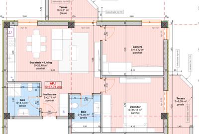 COMISION 0% | Apartament cu 3 camere - 2 bai intr-un bloc nou - 3