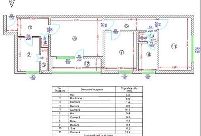 Apartament 3 camere, zona Podu Ros - 5