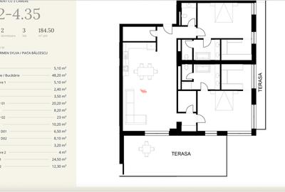 Apartament de Lux in Zona Centrala - finisaje premium, etajul 4 - 1