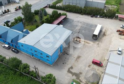Proprietate industrială cu vizibilitate DN13 – Hală, birouri și teren 6.250 mp - 2