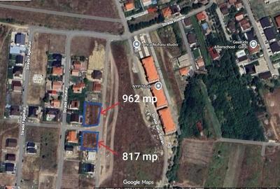 Teren Construcții intravilan de 817 mp, în Giroc