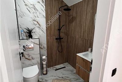 Penthouse 3 camere 2 bai parcare mobilat complet Turnisor Sibiu - 17