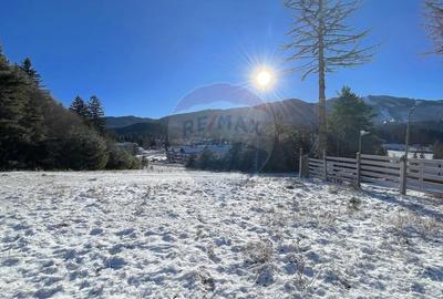 Poiana Brașov | teren cu panoramă largă către munți - 12