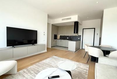 Apartament cu 3 camere semidecomandat, mobilat în Barbu Văcărescu