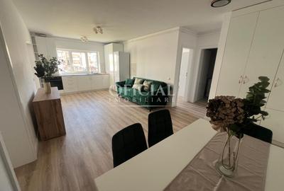 Apartament cu 3 camere semidecomandat, mobilat în Florești