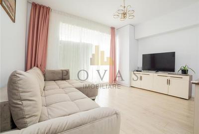 Apartament cu 2 camere semidecomandat, mobilat în Nord