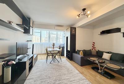 Apartament cu 2 camere semidecomandat, mobilat în Mărăști
