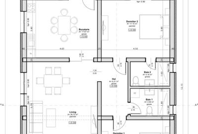 Casa individuala moderna, 100 mp utili, 540 mp teren - Sanandrei - 13
