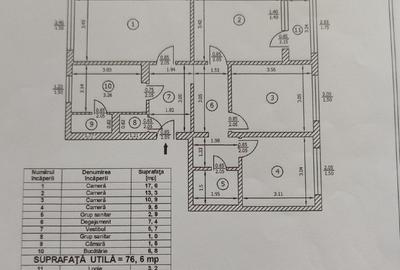 Apartament 4 camere | Valea Ialomiței | 80 mp | Metrou 120 m | Renovat complet - 1