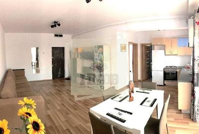 Apartament cu 2 camere semidecomandat, mobilat în Exterior Est