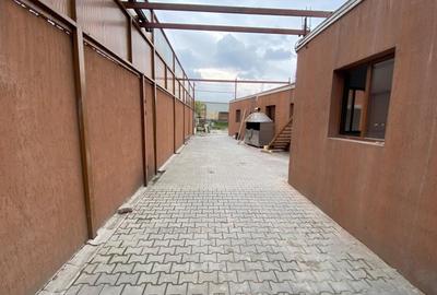 Spatiu comercial, 446 mp, teren 1307 mp, zona Romanești, posibilitate Rate - 4