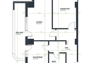 Apartament 2 camere, 69 mp, bloc nou aproape de bvd. Nicolina - 6