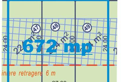 Teren Construcții intravilan de 672 mp, în Viile Sibiului