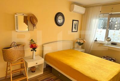 Apartament cu 2 camere semidecomandat, mobilat în Podu Roș