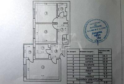 3 camere, decomandat - copiii aici, părinții dincolo - 10