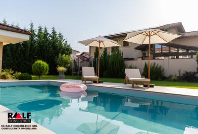 Vila LUX in stil mediterranean cu piscina, design deosebit, zona Braytim