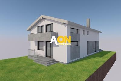 COMISION ZERO! Casa la rosu, P+1, 300 mp teren, cu utilitati, Lancram - 2