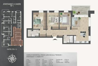 4 camere decomandat 7 minute de metrou 0% Comision Direct Dezvoltator - 2