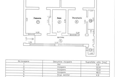 SAD cu 3 camere + spatiu comercial la demisol, - 12