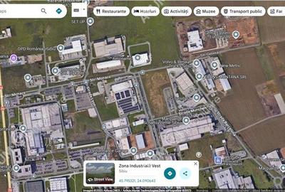 Teren intravilat de 9000 mp cu PUZ situat in zona Industriala Vest - 1