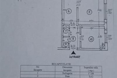 Ap. 3 camere CD- 71mp - Mircea cel Batran - et. intermediar - 14