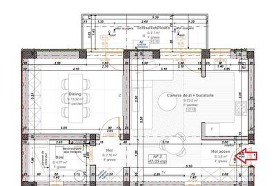 Finalizat. Etaj 1. Bucatarie inchisa. Loc de parcare acoperit. Drum asfaltat. - 10