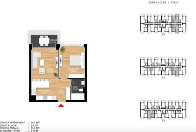 Apartament 2 Camere Pipera | Millo 8 | Modern, gradina & terasa | Investitie - 3