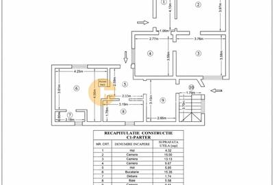 Casa Tatarasi, 4 camere, 137mp, curte cu garaj, libera! - 12