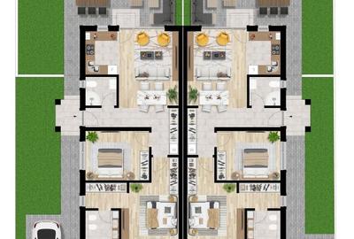 Dezvoltator: Duplex pe Parter cu Master Bedroom - 16