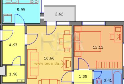 2 camere, 50mp, bloc anvelopat-Drumul Taberei, Mall Plaza - 9