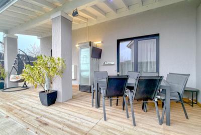 Duplex cu 4 camere, 2 bai, 3 locuri parcare, teren 297 mp, Sanpetru - 1