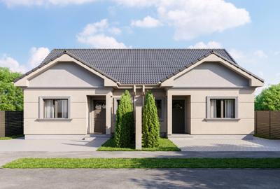 Duplex de vanzare 3 camere + pod mansardabil - Mosnita Veche - 1