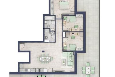 Penthause modern in Turnisor - 3