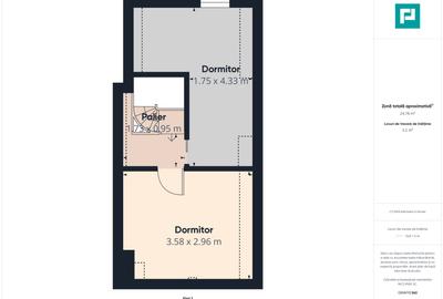 Apartament cu 2 camere pe 2 niveluri în Dumbrăvița - 11