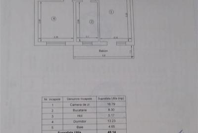 Apartament cu 2 camere decomandat, loc de pacare - Valea Lupului - 6