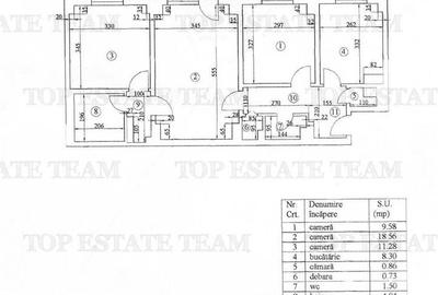 Vanzare apartament 3 camere vedere spate Ion Mihalache - 12