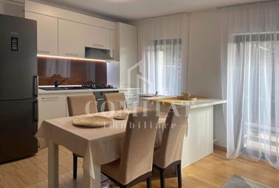 Apartament cu 2 camere semidecomandat, mobilat în Bună Ziua