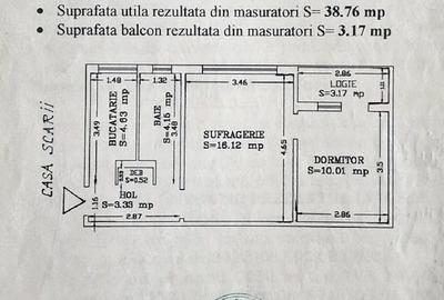 Apartament cu 2 camere semidecomandat, mobilat în Casa de Cultură