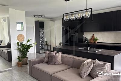 Apartament cu 2 camere semidecomandat, mobilat în Florești