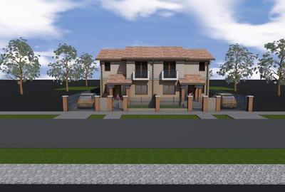 1/2 Duplex, P+1, 5 camere, 104mpU, 350mpT, Cartierul Primaverii! - 2