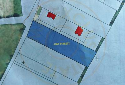 Teren intravilan Pitesti 2270 mp cu deschidere 24 m – Str. Mateias - 3