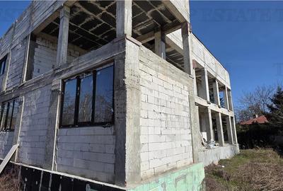 Domnesti - Oportunitate investitie/ Teren 1.643 mp + casa la gri 476mp/  pozitie - 30