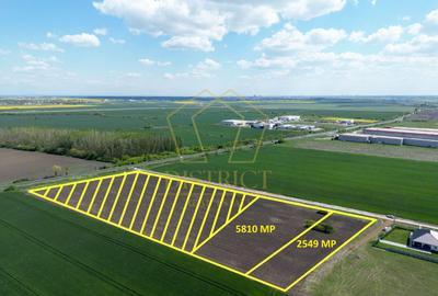 COM 0% Teren industrial pentru hale, servicii | DN69 Sanandrei - 1