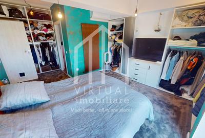 Penthouse cu 3 camere, 89mp utili si terasa 118mp, mobilat, Cisnadie - 15