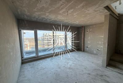 APARTAMENT 2 CAMERE SEMIFINISAT DE VANZARE SOPORULUI IULIUS MALL - PE 2 NIVELURI - 1