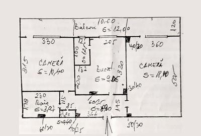 Locație excelenta: apartament 2 camere, 62 mp, zona Materna, Turda - 15